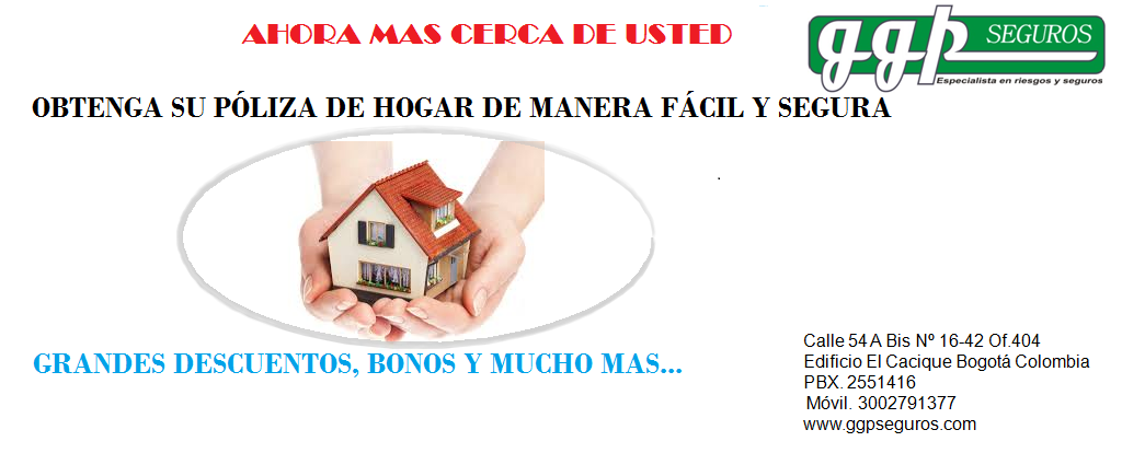 POLIZA DE HOGAR PUBLICIDAD